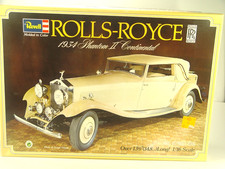 Rolls Royce Phantom II  - Revell  Auto  Bausatz  1:16 - 7442  #E gebr.