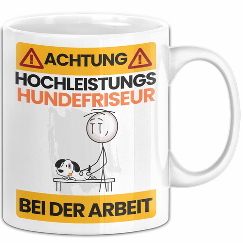 Hundefriseur tasse geschenk - tasse,