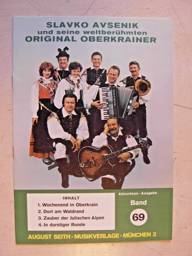 Akkordeonnoten slavko avsenik - akkordeonnoten,