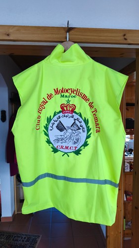 Maroc motorrad warnweste - maroc,