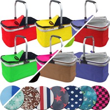 EINKAUFSKORB FALTBAR ca. 26 Ltr. klappbar Alu Faltkorb Klappkorb oder Kühlkorb