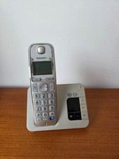 Panasonic KX-TGE220G Festnetz Telefon Anrufbeantworter Großtasten Notruftaste