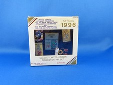 5 Vintage Pins Olympische Spiele Atlanta 1996 USA (Limitierte Auflage)