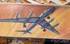 DDR Modellbausatz Flugzeug TU
