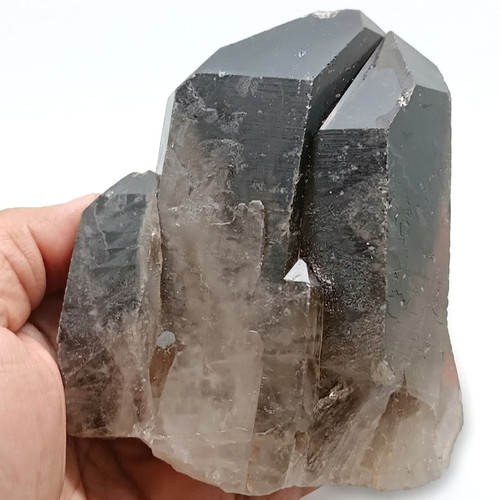 Rauchquarz druse 566 - rauchquarz,