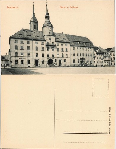 Ansichtskarte rosswein - ansichtskarte, rosswein/