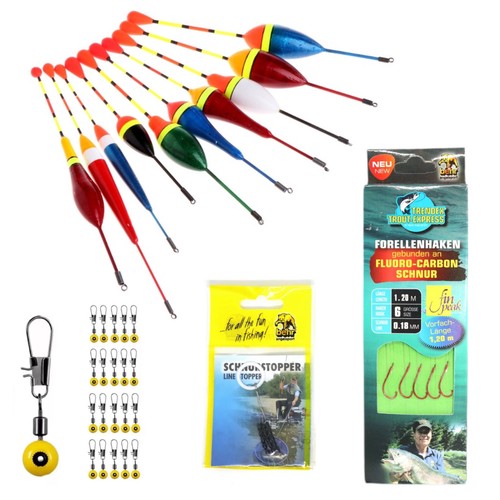 Angelposen forellen set - angelposen,
