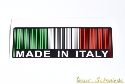 Aufkleber made italy - aufkleber, in
