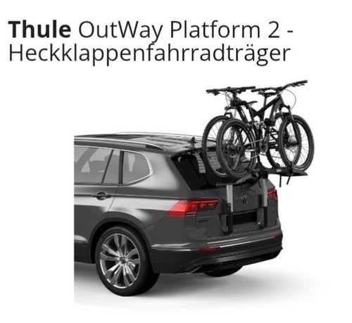Heckklappenfahrradträger