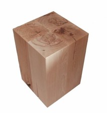 Sitzblock massiv holz block - 01,
