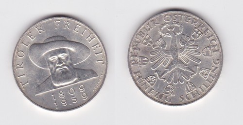 Schilling silber münze - 50,