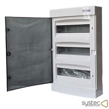 Sicherungskasten | Unterverteiler | Kleinverteiler 3-reihig | 36 TE | AP | IP40