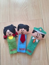 3 Fingerpuppen "Haribo"    "Junge - Polizist - Gretl"