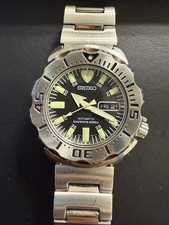 Seiko Black Monster Diver 200m