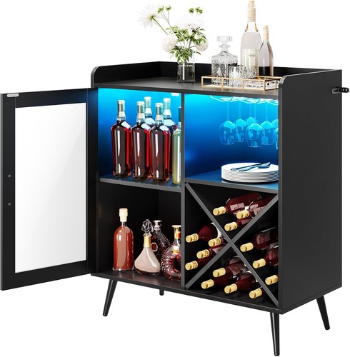 Barschrank mit led lichtern - barschrank, led-lichtern