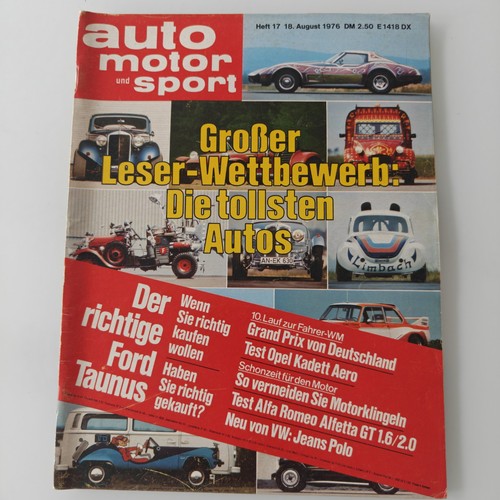 Auto motor und sport - und, jahrgang