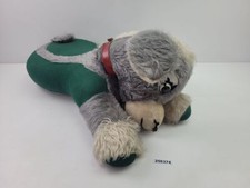 DDR Plüschtier Kuscheltier XXL Esel Grau Grün Vintage Stofftier Kinder #256374