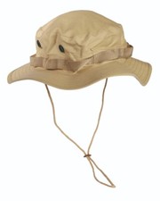 US Army Camo GI Dschungelhut R/S Boonie Hat Khaki Gr S Fischerhut Anglerhut Cap