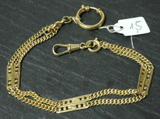 Alte goldene Taschenuhrkette