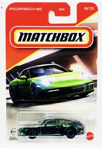 Matchbox porsche 911 - 992, targa