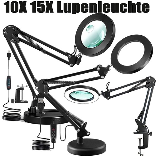 Lupe mit licht und - mit,