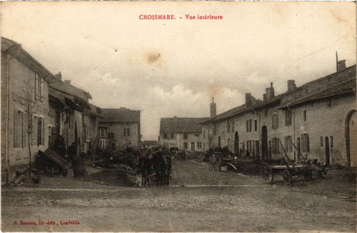 Croismare innenansicht - ak,