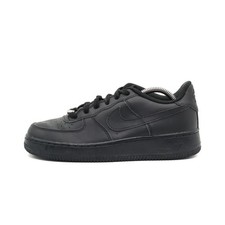 Nike Damen Air Force 1 Low Sneaker Schwarz Leder Low-Top Limited Edition EU 38.5