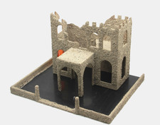 ALTER Krippenstall ORIENTALISCHE KRIPPE Weihnachtskrippe handgefertigt 60cm