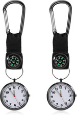 Taschenuhr mit Karabiner,2 STK