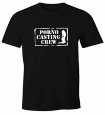 Herren T-Shirt Porno Casting