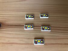 Lego 5x Tile 1 x 2 Fliese