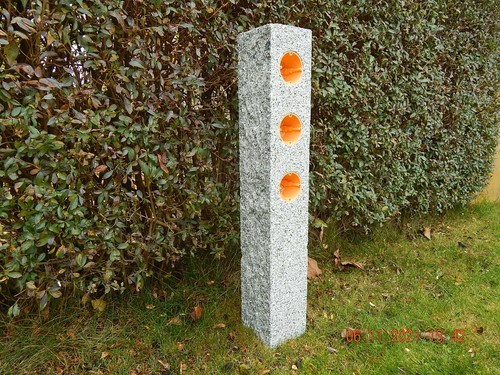 Gartensteckdose granit stele - granit,