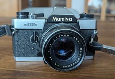 mamiya nc1000s +  50mm und 28mm Objektiv aus den 1970ern