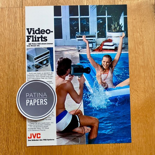 1981 jvc video flirts kamera - 1981,