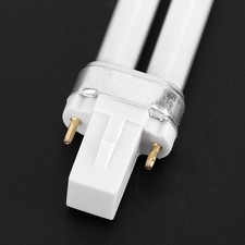 4Pcs/Set Maniküre UV Nail Dryer Lampe Birne 9W Nagellack Gel Aushärtung Ligh FAT