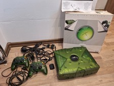 Xbox Classic Limited Crystal green, 2 Controller, Speicherkarte und mit Karton