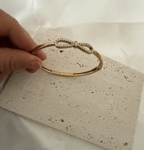 Armreif armband gold schleife - armreif,