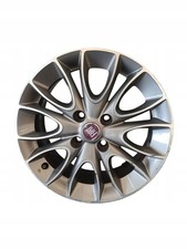 1x Alufelge 15 Zoll 6.0" 4x100 Glanz Silber MM 51842691 Fiat Punto Evo Rim Wheel