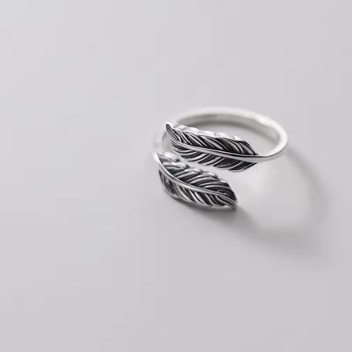 Damen ring blatt - ring,