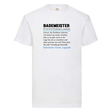 Bademeister | Rettungsschwimmer | Schwimmmeister T-Shirt Weiß