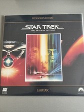Laserdisc Star Trek The Movie NTSC Widescreen 2 Disc Black Edition