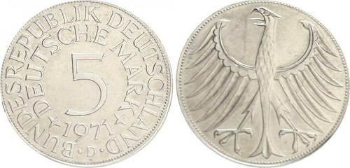 Brd außerordentlich seltene - brd, 5