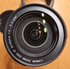 Canon Zoom Lens EF 24 – 105 mm für EOS, 1 : 4 L IS II USM, 77 mm
