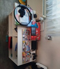 nintendo switch mit 6 spielen und ring fit adventure