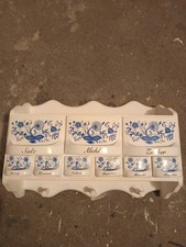 Gewürzregal Küchenregal. Vintage. Shabby Chic. Weiß. Mehl, Salz, Zucker