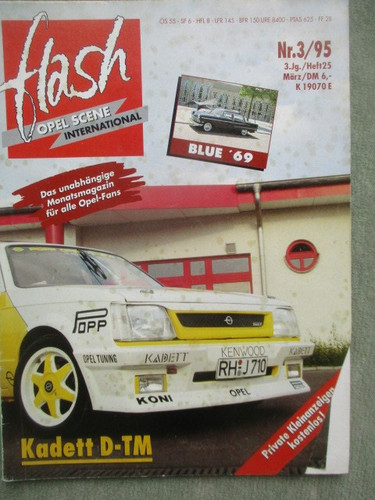 Opel scene flash 1995 - scene, heft