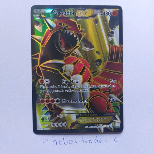 Pokémon karte groudon - groudon, ex