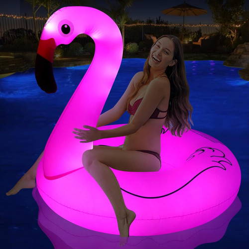 Aufblasbarer flamingo - aufblasbarer,