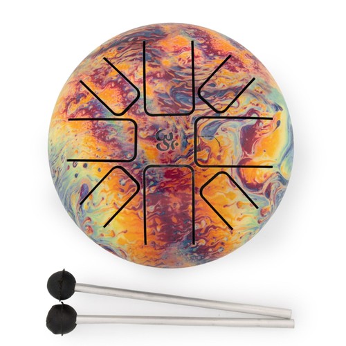 Low med happy drum - happy, volcanic