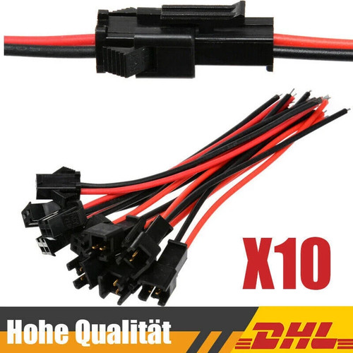 10x auto stecker - stecker, polig